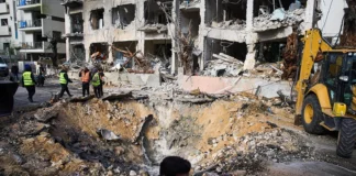 Missile Fragment Hits Building Linked to U.S. Consul