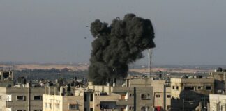 Israel Strikes Gaza After Rocket Fire Toward Southern Cities