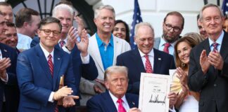 Trump Bill Nears First-Year Policy Test