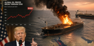 Trump Warns Iran as Oil Tops $100