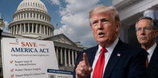 Trump Urges Senate to Pass SAVE America Act