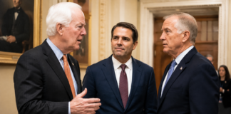 Cornyn and Tillis Drop Opposition to Blanche as DOJ Formally Kills Trump’s “Anti-Weaponization” Fund