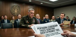 Pentagon Leadership Faces Scrutiny Over Extremist Ties