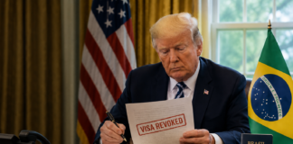 Trump Revokes Brazilian Ambassador’s Visa Over Delays