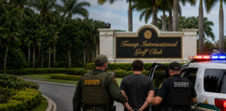 Armed Man Arrested Near Trump Golf Course