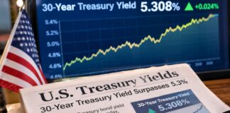 30-Year Treasury Bond Yield Hits 2007 High