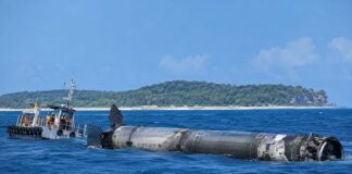 SpaceX Rocket Surprises Locals Near Christmas Island