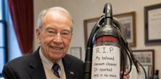 Senator Grassley Bids Farewell to Cherished Family Vacuum