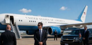 Trump Defends Secret Air Force One Switch Over Threats