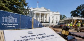 Trump Seeks Supreme Court Support for White House Ballroom