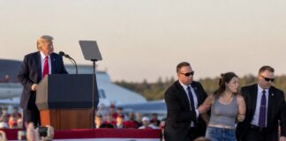 Trump’s Rally Tirade Highlights Protester Encounter