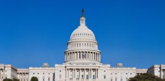 Cantwell Introduces Comprehensive AI Regulation Framework United States Capitol building (photo)